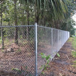 chain link fence