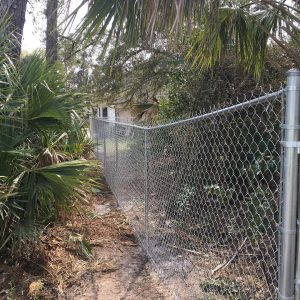 chain link fence