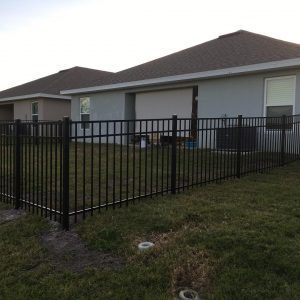 aluminum-fence